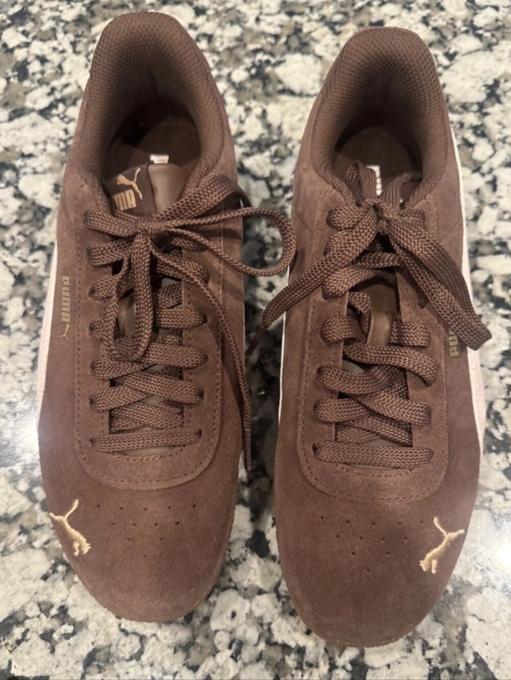 PUMA Speedcat Replicatch Sneakers Brown Suede